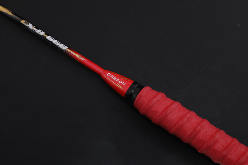 Raqueta de Bádminton de Carbono Premium CX-B668 Roja