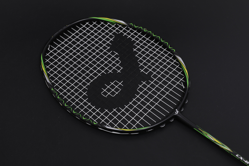 Raqueta de Bádminton de Carbono Premium CX-B658 Amarillo Claro