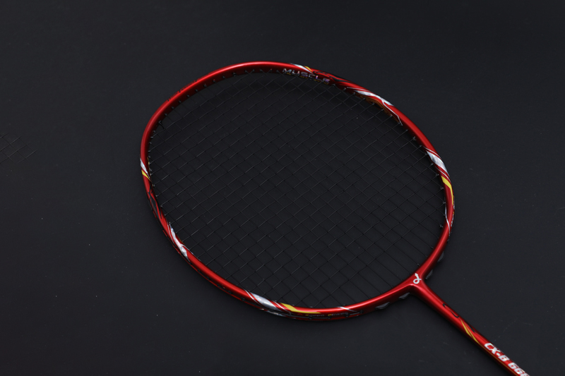 Raqueta de bádminton de carbono premium CX-B668 Crimson