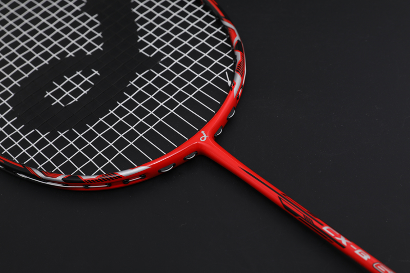 Raqueta de Bádminton de Carbono Premium CX-B658 Roja