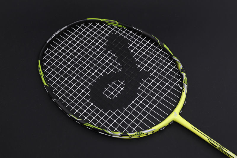 Raqueta de Bádminton de Carbono Premium CX-B658 Amarillo Claro