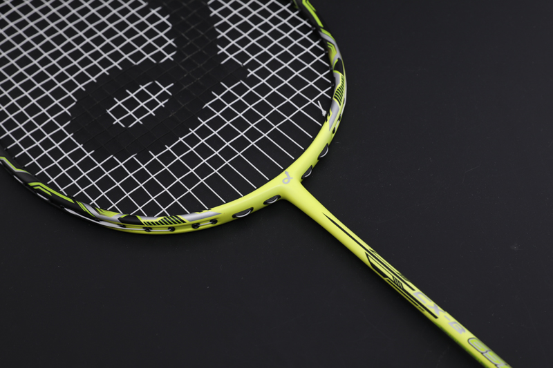 Raqueta de Bádminton de Carbono Premium CX-B658 Amarillo Claro