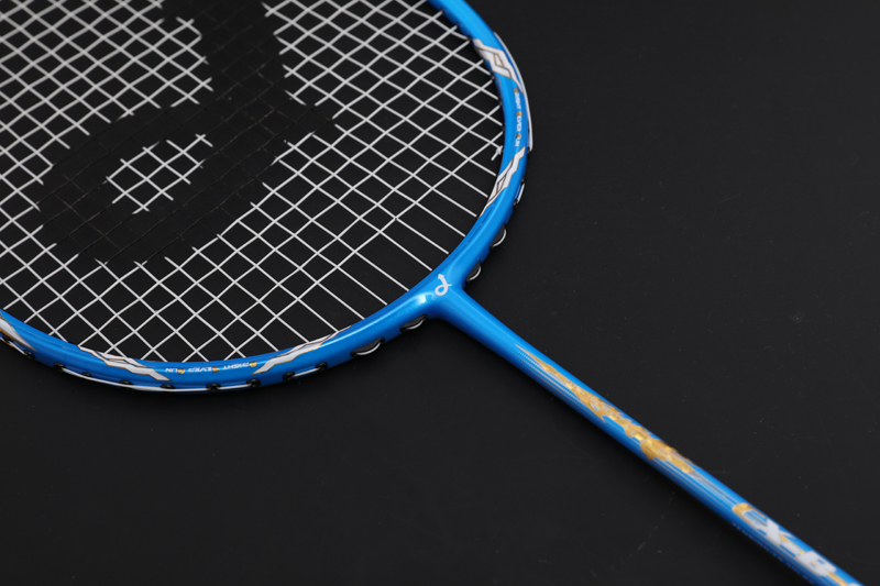 Raqueta De Bádminton De Carbono Premium Cx-b668 Azul