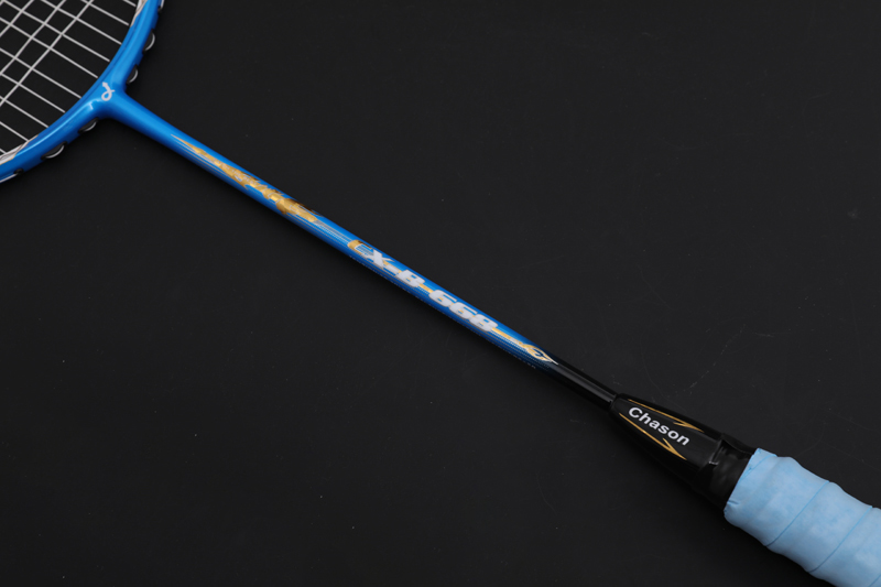 Raqueta De Bádminton De Carbono Premium Cx-b668 Azul