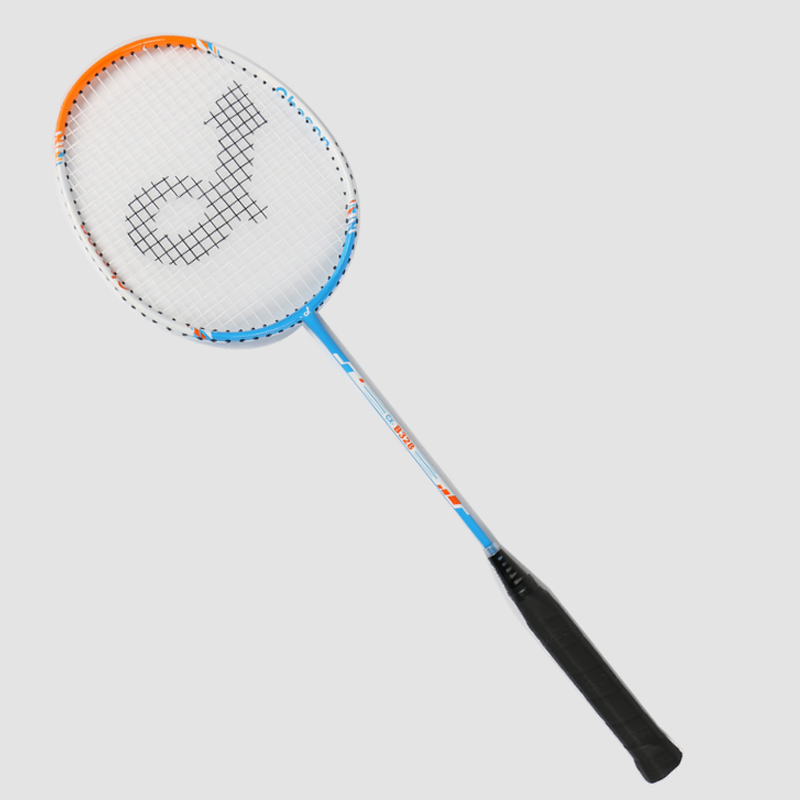 Raqueta de bádminton integrada de tubo medio de acero de aleación de aluminio CX-B328 azul